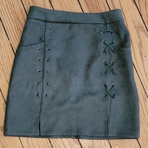 Green skirt size small